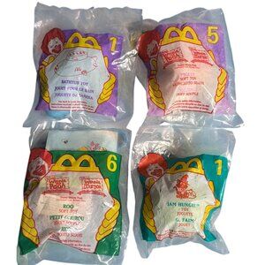 VINTAGE Mixed Lot of 4 McDonald's Corp Collectible Toys (NEW-READ Description)